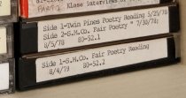Untitled [Poetry Readings in San Mateo County], 1978-1979