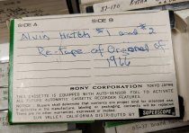 Alvin Hatch Interviewed by Bob Lyhne, 1966