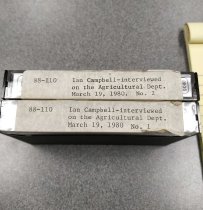 Ian Campbell Interviewed on the Agricultural Department of San Mateo County