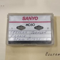 Bertram Johnson Interviewed by Dr. R. E. James, April 5, 1991