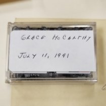 Grace McCarthy Interviewed by Dr. R. E. James, July 11, 1991
