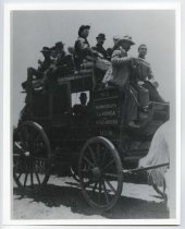 Untitled, [Stagecoach], c. mid 1800s to early 1900s