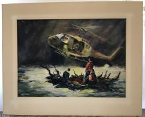 "The Rescue" by Edith Ford, c. 1970s-1980s