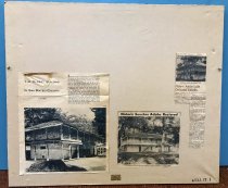 Sanchez Adobe Framed Watercolor, c. 1947-1951