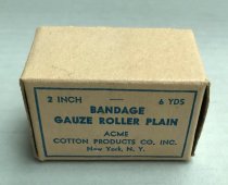 Bandage Gauze Roller Plain, c. 1941-1945