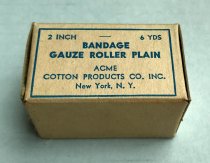 Bandage Gauze Roller Plain, c. 1941-1945