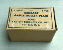 Bandage Gauze Roller Plain, c. 1941-1945