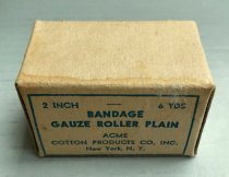 Bandage Gauze Roller Plain, c. 1941-1945