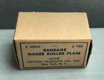 Bandage Gauze Roller Plain, c. 1941-1945
