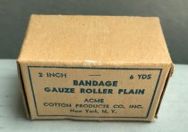 Bandage Gauze Roller Plain, c. 1941-1945