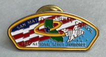 National Scout Jamboree Pin, 1989