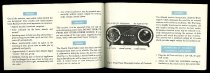 Zenith Clock Radio J514 Operating Guide, 1950
