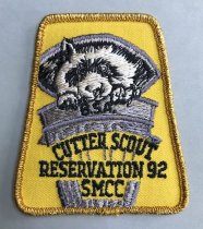 Cutter Scout Reservation Patch, 1992