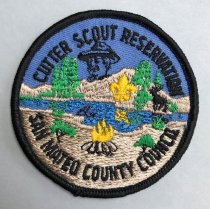Cutter Scout Reservation Patch, c. 1980s