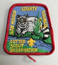 Cutter Scout Reservation Patch, c. 1982