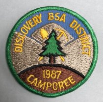 Discovery District Camporee Patch, 1987