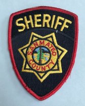 San Mateo County Sheriff Hat Patch, c. 1979-1989