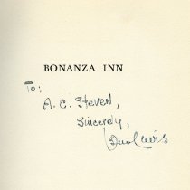 Bonanza Inn: America's First Luxury Hotel