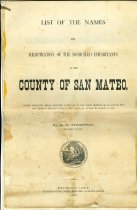 Great Register of San Mateo County, March 12, 1872