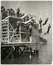 Combat Training Platform, U.S. Merchant Marine Basic School, 1942