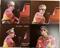 Elton John Concert on Masonite, 1984