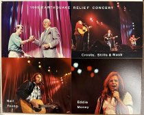 1989 Earthquake Relif Concert on Masonite, 1989