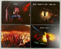Dio New Years Eve Concert Poster on Masonite, 1983