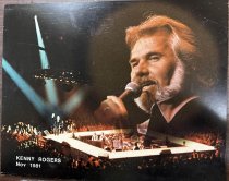 Kenny Rogers Concert on Masonite, 1981