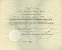 Presidential citation appointing Jean Fassler to the Citizen’s Advisory...