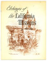 Etchings of the California Missions by Alec Stern, 1960