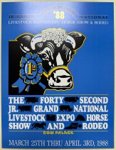 Junior Grand National Livestock Expo Poster, 1988