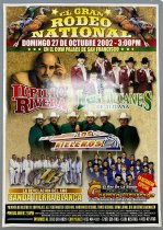 Cow Palace, El Gran Rodeo National Poster, 2002