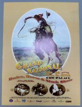 Cow Palace, Grand National Rodeo, Horse and Stock Show Poster, 1998