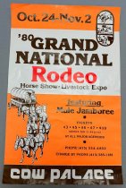 Cow Palace, Grand National Rodeo, Horse Show and Livestock Expo Poster,  19
