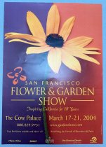 Poster for Flower and Garden Show at Cow Palace, 2004