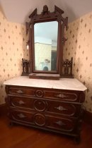 Victorian marble top dresser