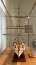 Scale Model of the Brigantine, Lurline