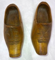 Decorative Wooden Clogs