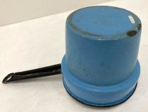 Enamelware Double Boiler Pan & Lid, c. 1920s