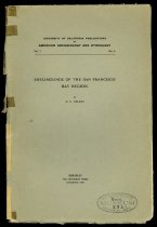 Shellmounds of the San Francisco Bay Region by N. C. Nelson, December 1909