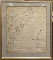 Plan of Residence Grounds of Jennie Adeline Crocker, 1926