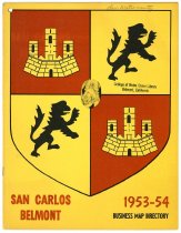 1953-54 Business Map - Directory, Including Business Maps of San Carlos and