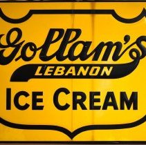 Gollam's ICe Cream Sign