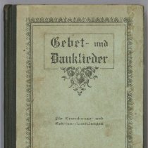 Gebet und Danklieder (Prayer and Thanks Songs)
