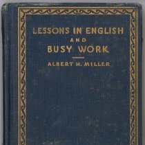 Lessons in English and Busy Work