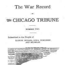 The War Record of The Chicago Tribune