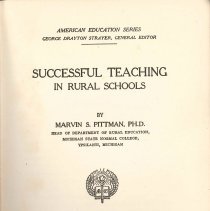 Successful Teaching in Rural Schools