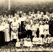 Birthday party of Mrs. B. B. Pallock and Mrs. R. Bossell