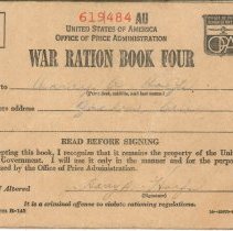 War Ration Book Four