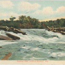 Keshena Falls postcard